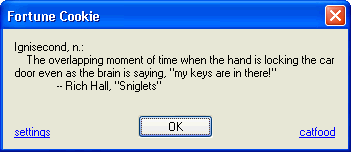 Fortune Cookies Screenshot